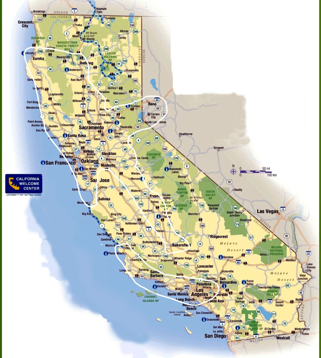 Sacramento Distribution Services Coverage Area in North California